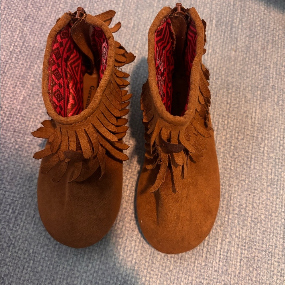 Garanimals Brown Fringe Moccasin Boots